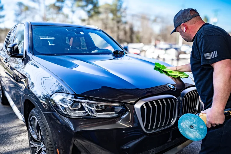 Larry's Body Shop polishing