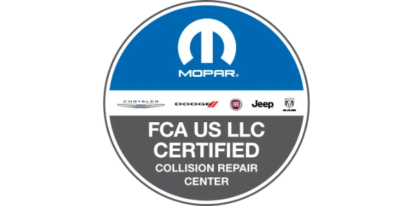 FCA US Certified Collision Repair Center